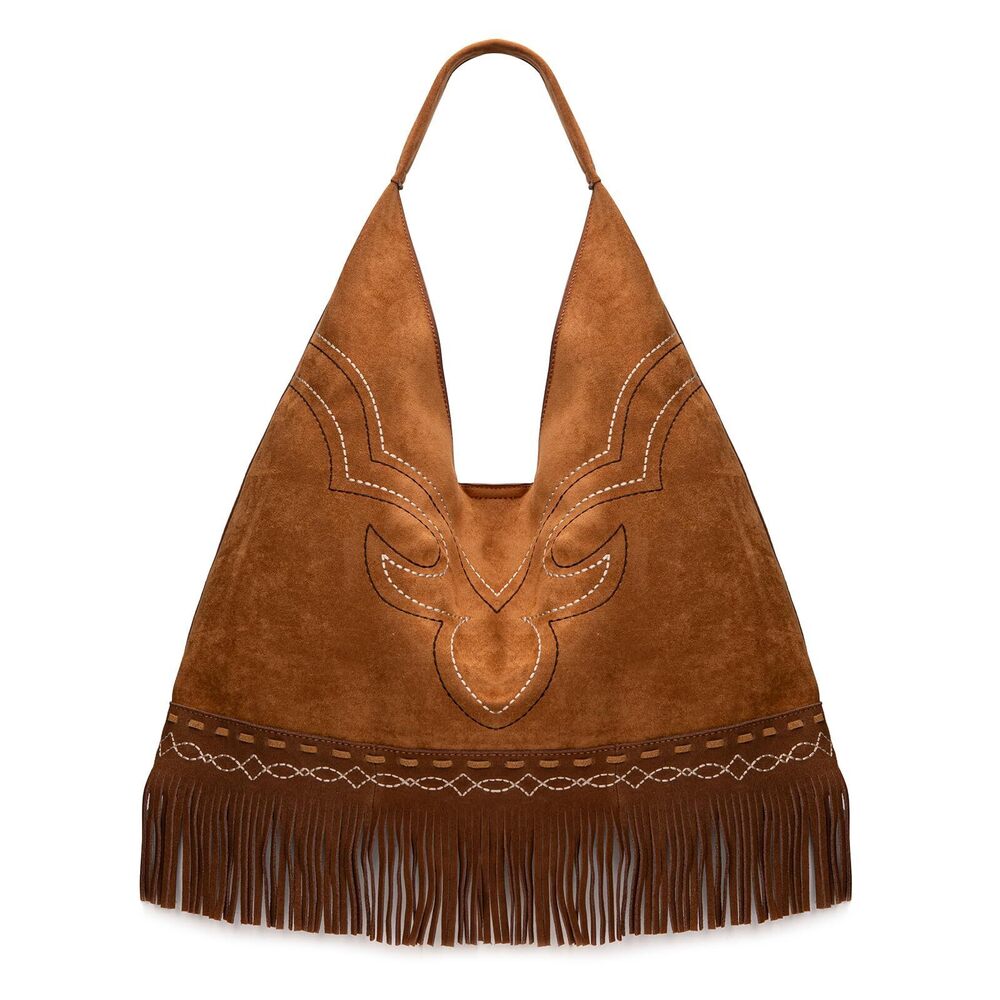 2473 Fringe Hobo Bags Large Western Shoulder Purses Top Handle Handbag